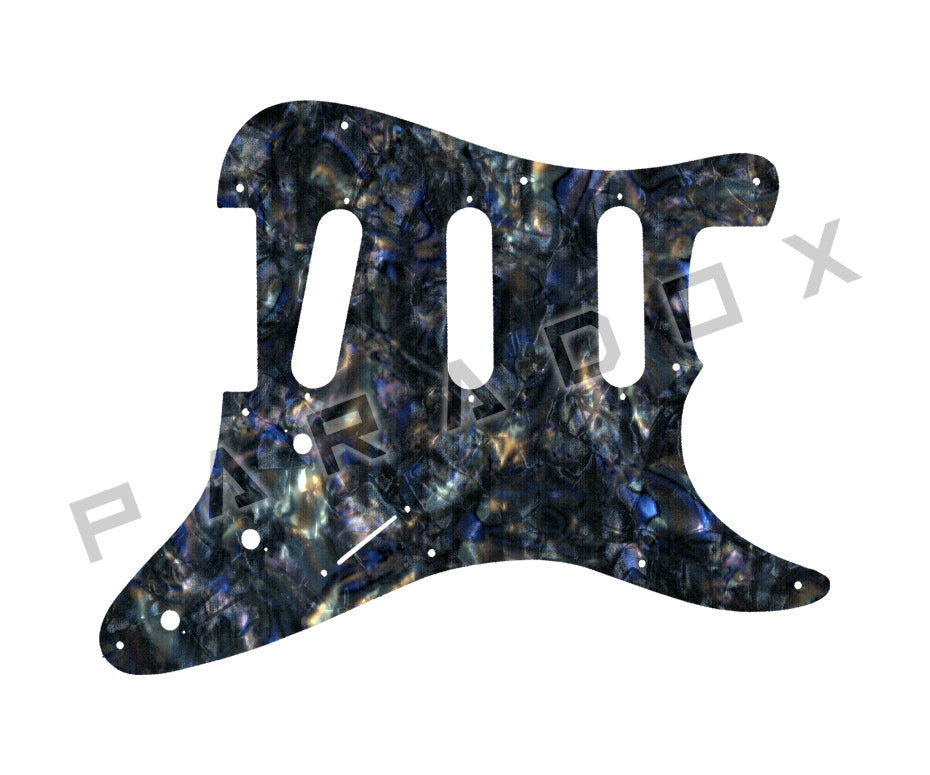 Custom Pickguard For 1989 - 1990 Made in Korea Squier II Stratocaster 10-hole