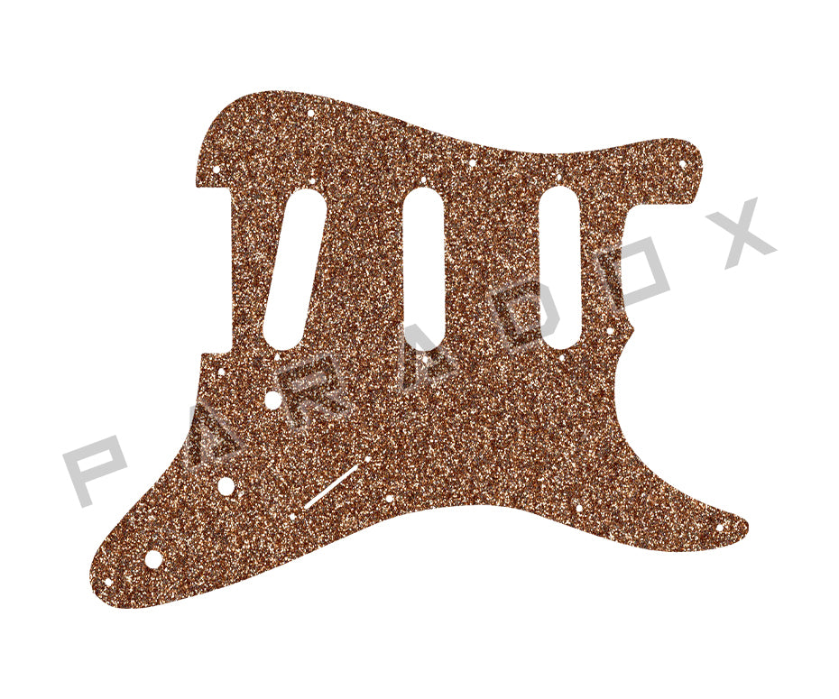 Custom Pickguard For 1989 - 1990 Made in Korea Squier II Stratocaster 10-hole