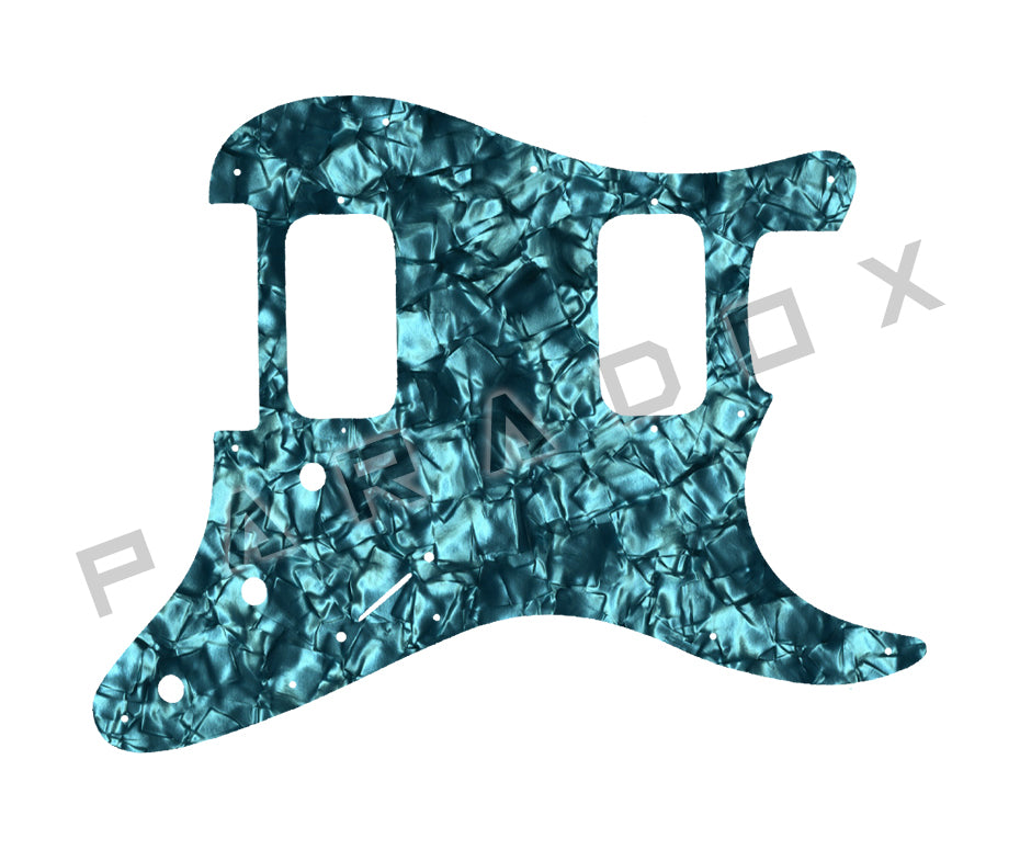 Custom Pickguard For 2001 - 2006 Made in Indonesia Squier Standard Double Fat Stratocaster