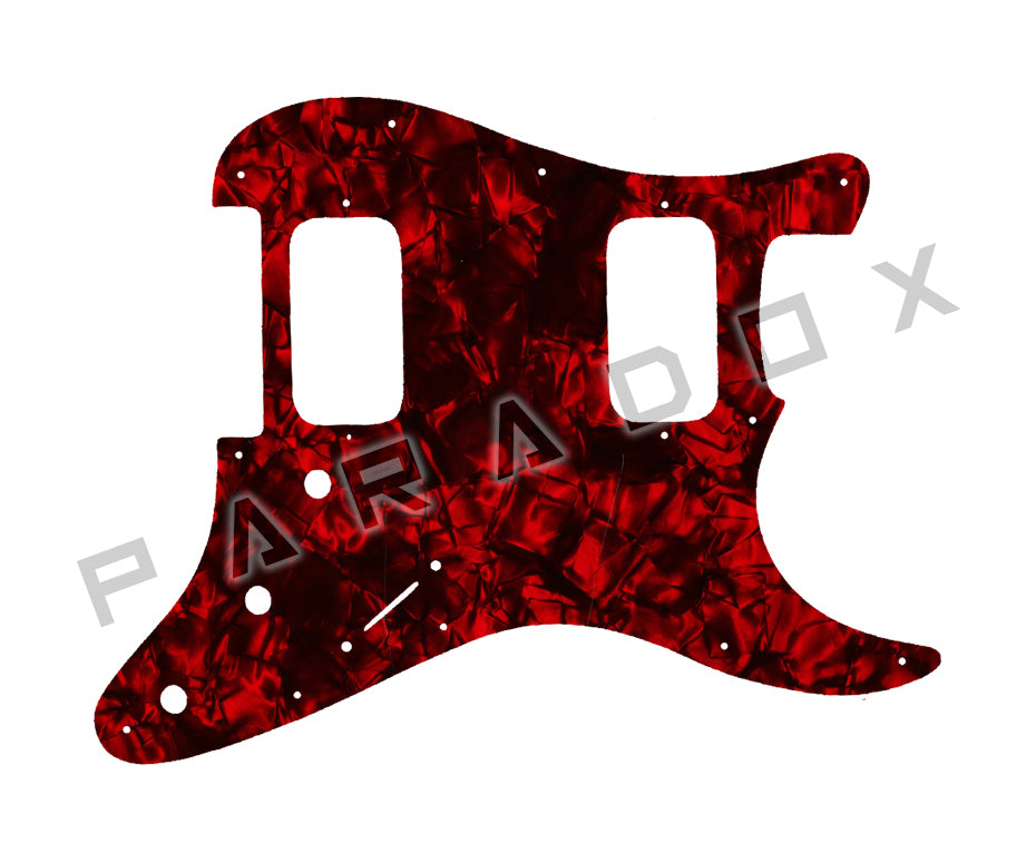 Custom Pickguard For 2001 - 2006 Made in Indonesia Squier Standard Double Fat Stratocaster