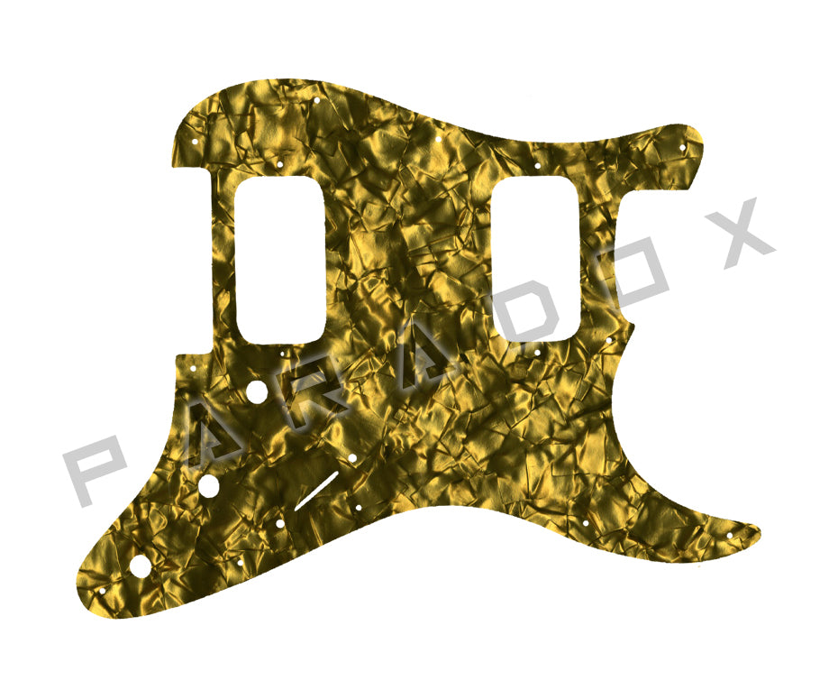 Custom Pickguard For 2001 - 2006 Made in Indonesia Squier Standard Double Fat Stratocaster