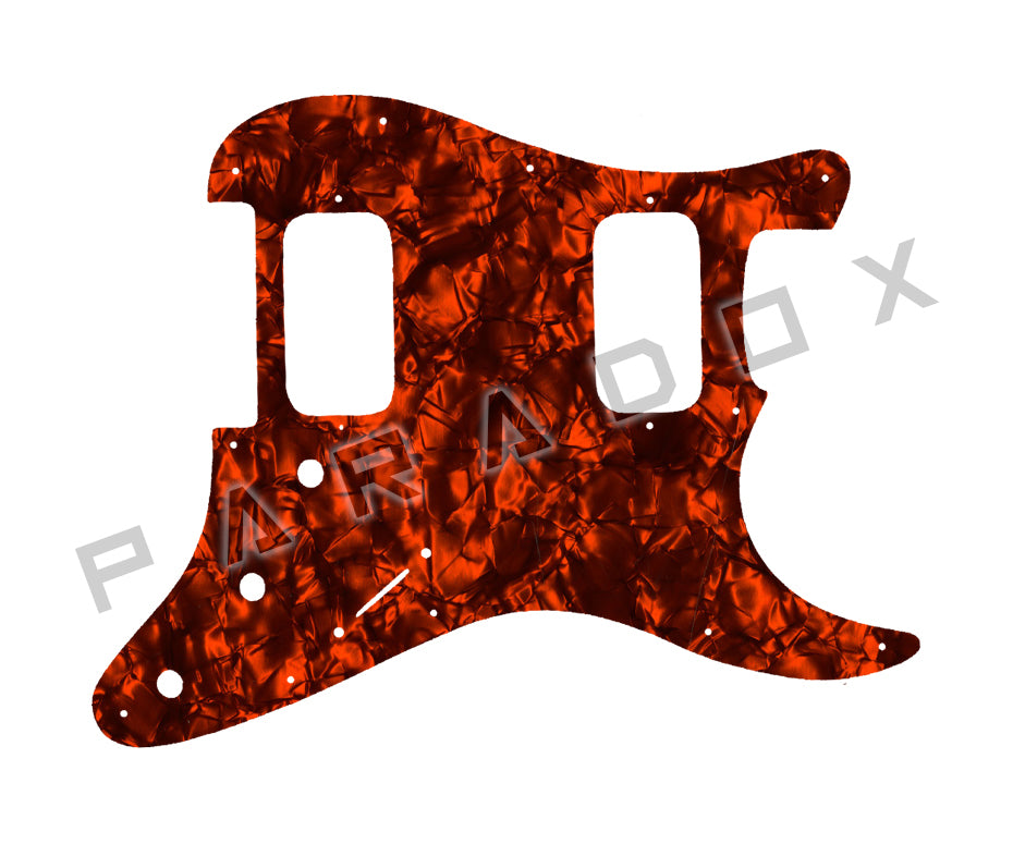 Custom Pickguard For 2001 - 2006 Made in Indonesia Squier Standard Double Fat Stratocaster