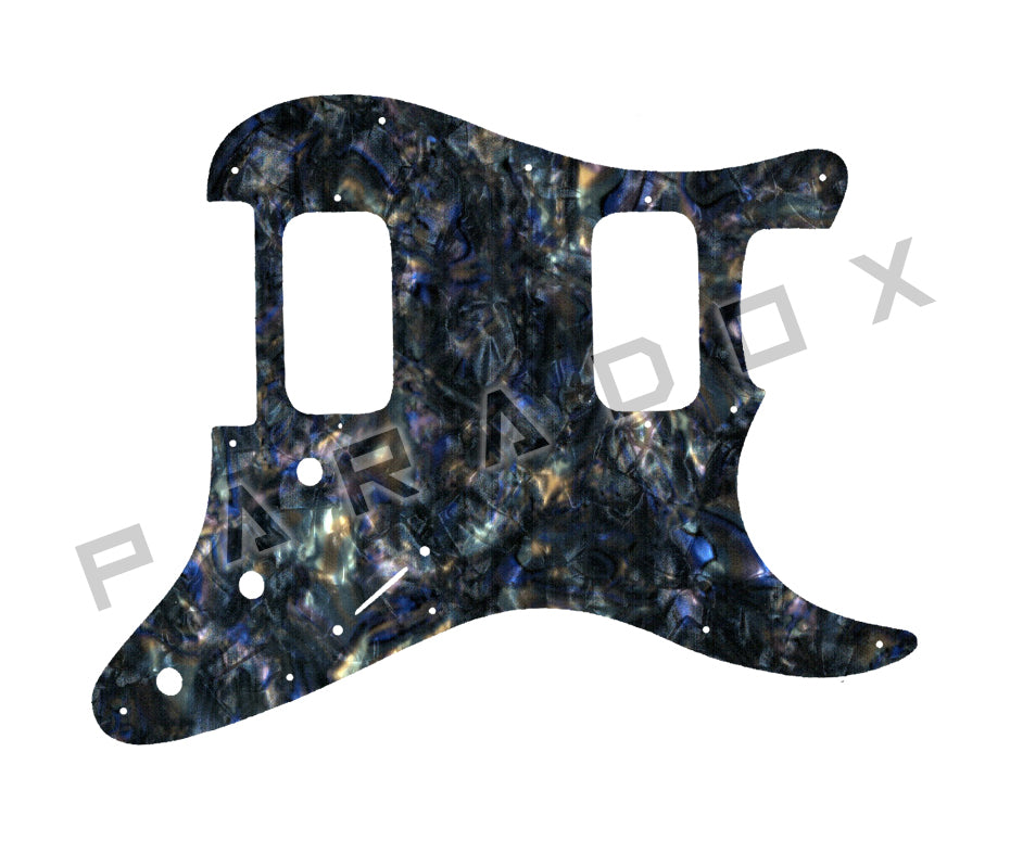 Custom Pickguard For 2001 - 2006 Made in Indonesia Squier Standard Double Fat Stratocaster