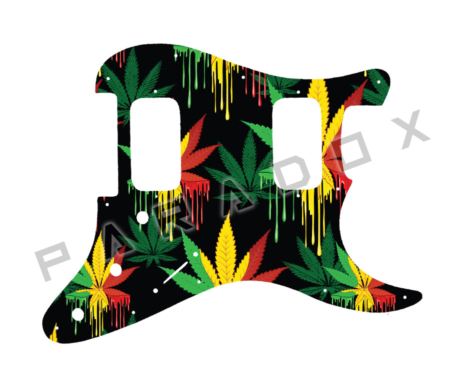 Custom Pickguard For 2001 - 2006 Made in Indonesia Squier Standard Double Fat Stratocaster
