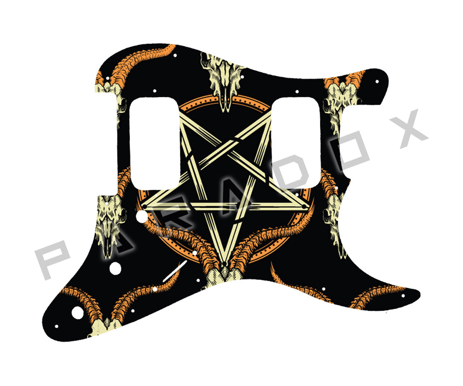 Custom Pickguard For 2001 - 2006 Made in Indonesia Squier Standard Double Fat Stratocaster