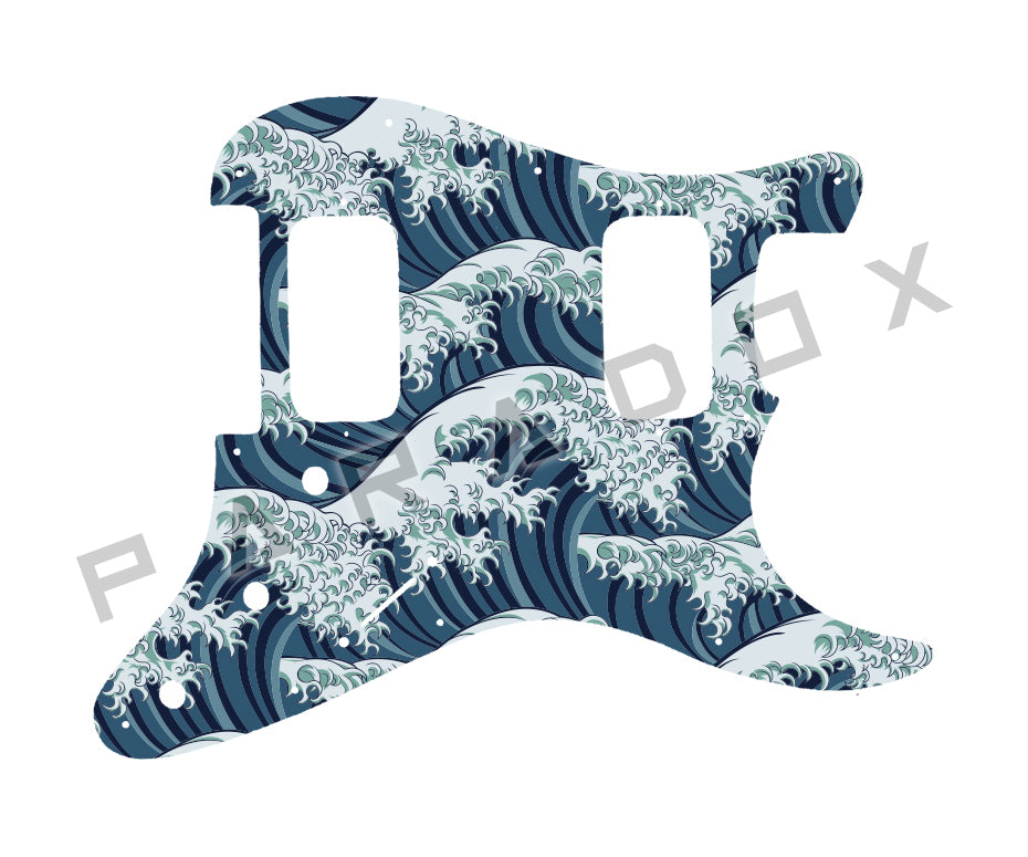 Custom Pickguard For 2001 - 2006 Made in Indonesia Squier Standard Double Fat Stratocaster