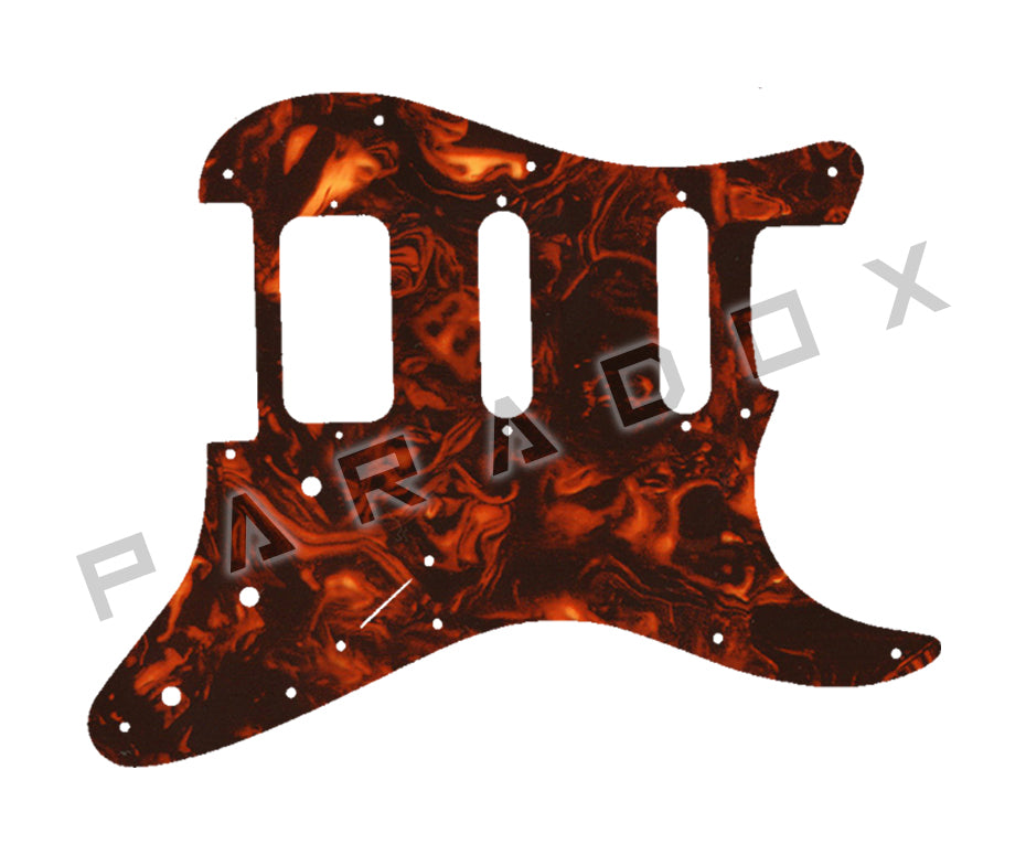 Custom Pickguard For 2023 - 2024 Made in Indonesia Squier by Fender Sonic Stratocaster HSS
