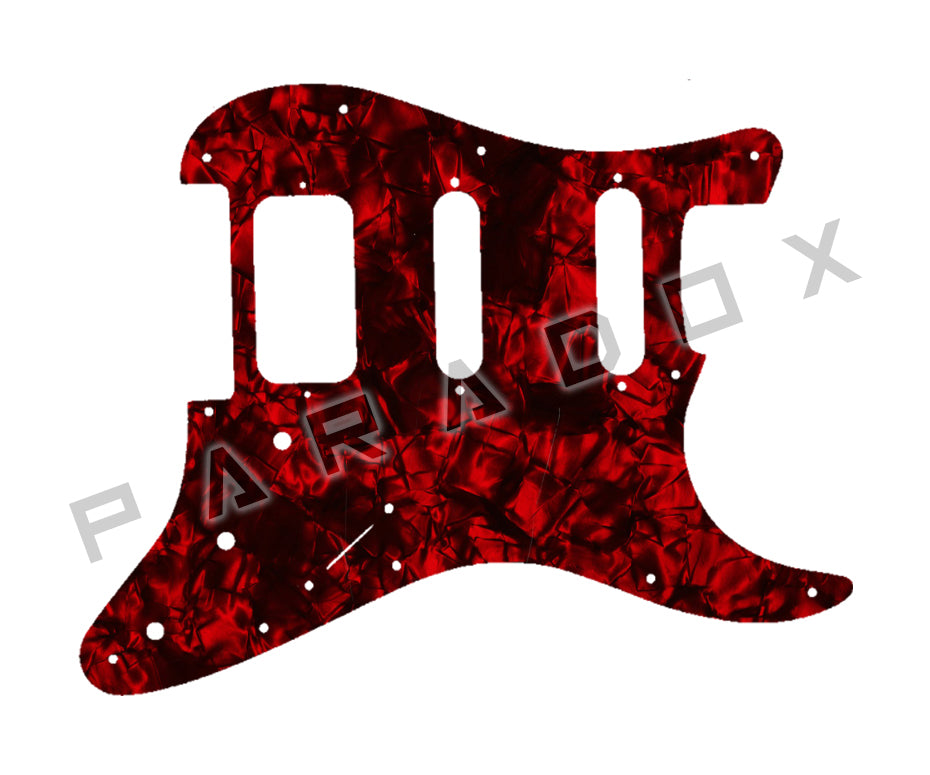 Custom Pickguard For 2023 - 2024 Made in Indonesia Squier by Fender Sonic Stratocaster HSS