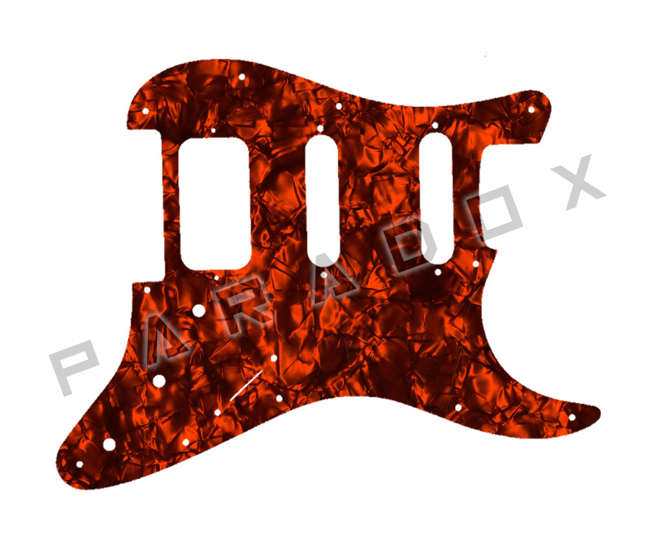 Custom Pickguard For 2023 - 2024 Made in Indonesia Squier by Fender Sonic Stratocaster HSS