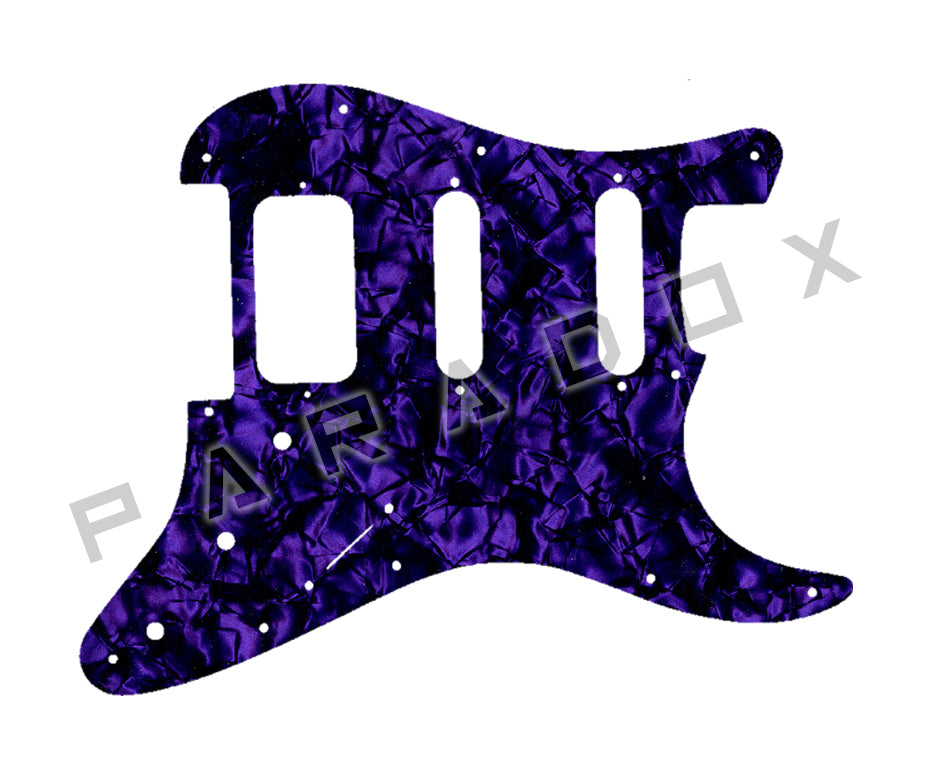 Custom Pickguard For 2023 - 2024 Made in Indonesia Squier by Fender Sonic Stratocaster HSS