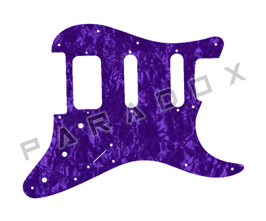 Custom Pickguard For 2023 - 2024 Made in Indonesia Squier by Fender Sonic Stratocaster HSS