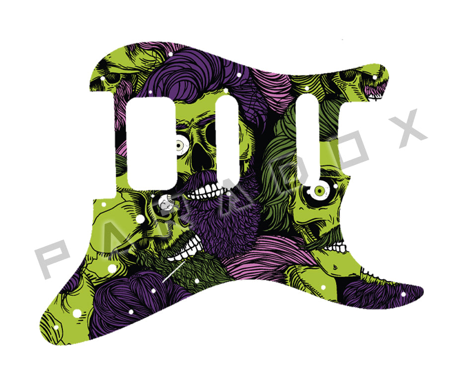 Custom Pickguard For 2023 - 2024 Made in Indonesia Squier by Fender Sonic Stratocaster HSS