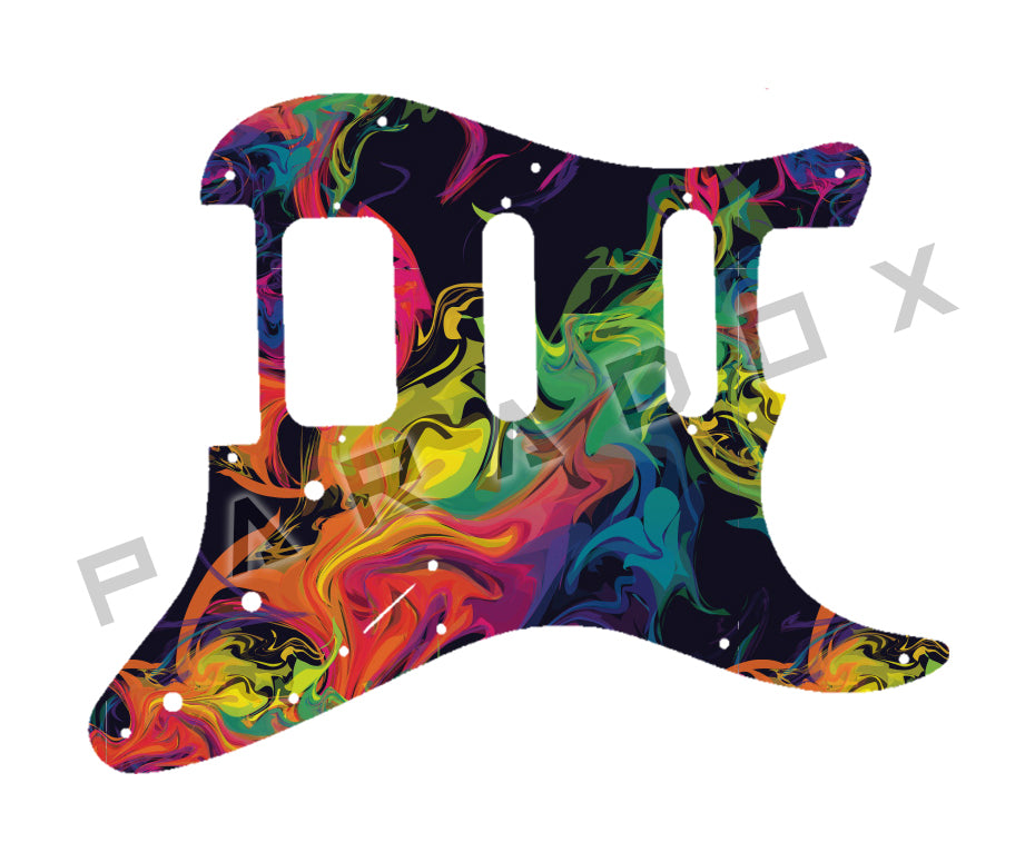 Custom Pickguard For 2023 - 2024 Made in Indonesia Squier by Fender Sonic Stratocaster HSS