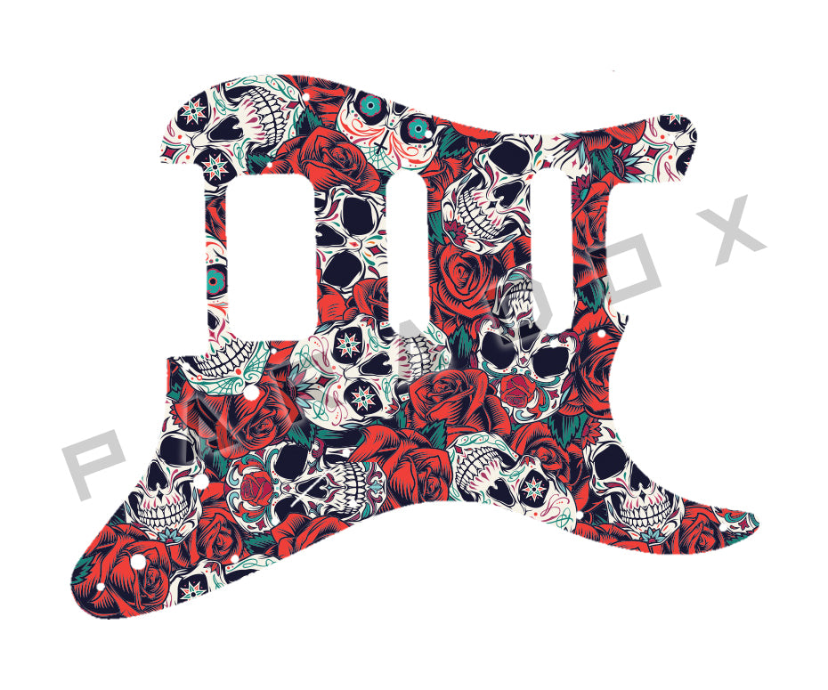 Custom Pickguard For 2023 - 2024 Made in Indonesia Squier by Fender Sonic Stratocaster HSS