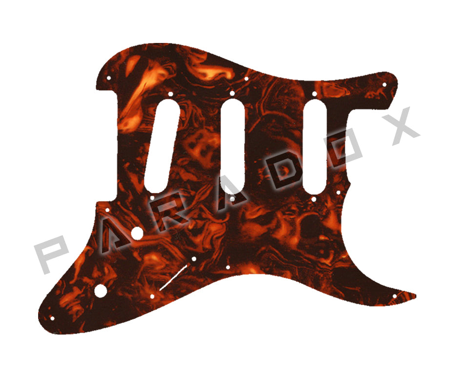 Custom Pickguard For 2021 Made in Indonesia Squier By Fender Short Scale Stratocaster