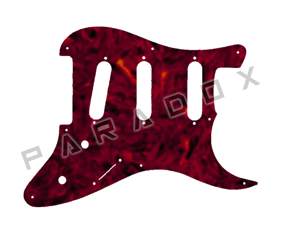 Custom Pickguard For 2021 Made in Indonesia Squier By Fender Short Scale Stratocaster