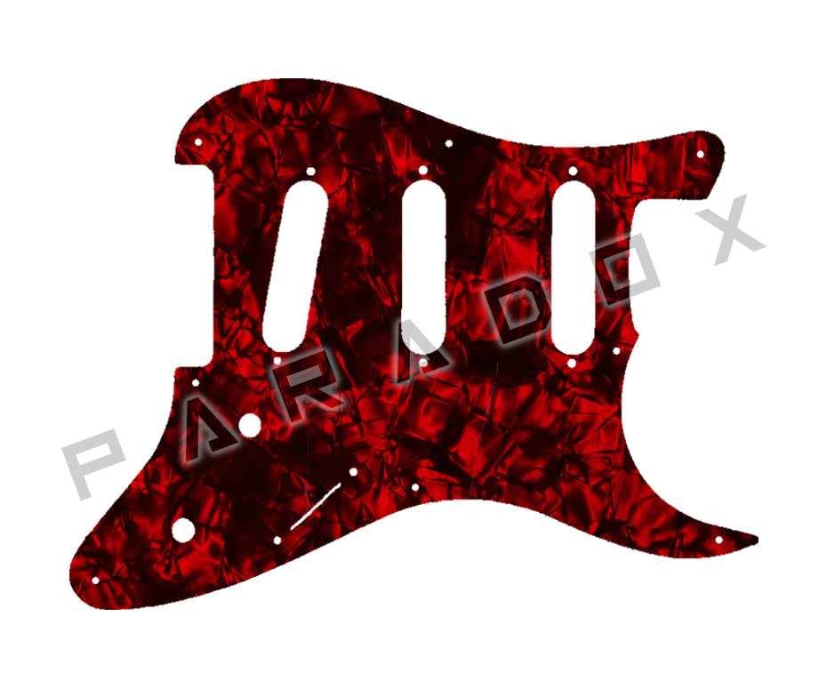 Custom Pickguard For 2021 Made in Indonesia Squier By Fender Short Scale Stratocaster