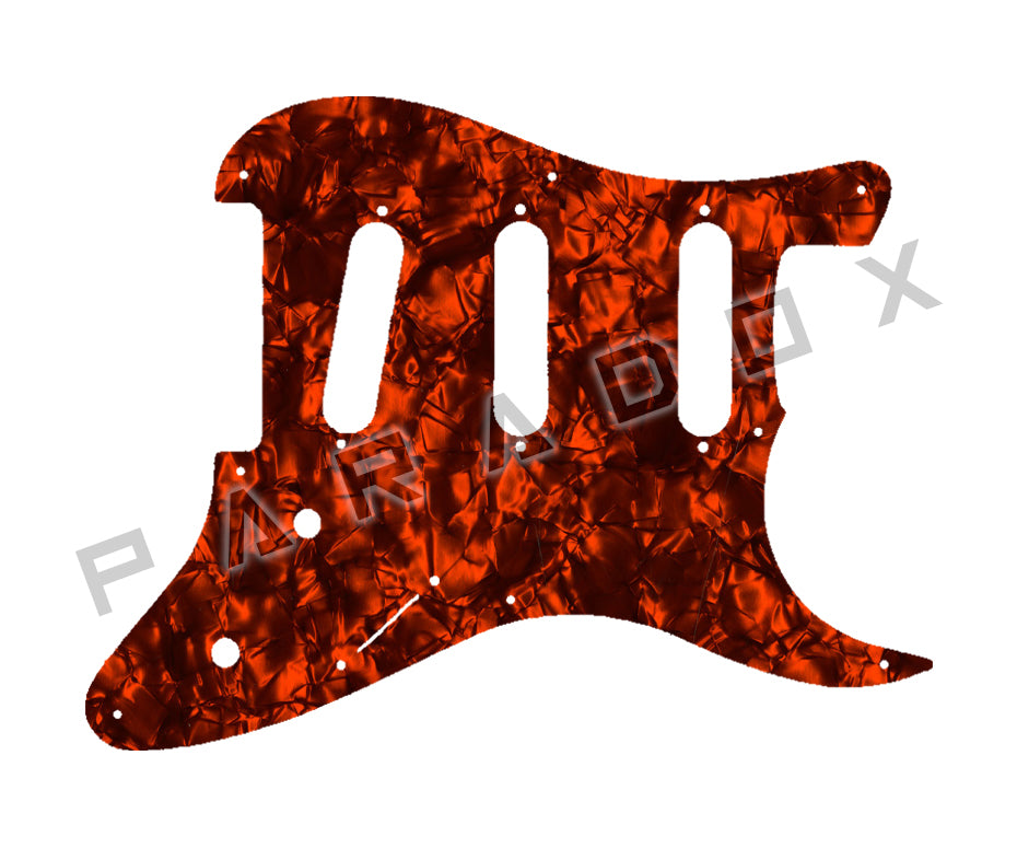 Custom Pickguard For 2021 Made in Indonesia Squier By Fender Short Scale Stratocaster