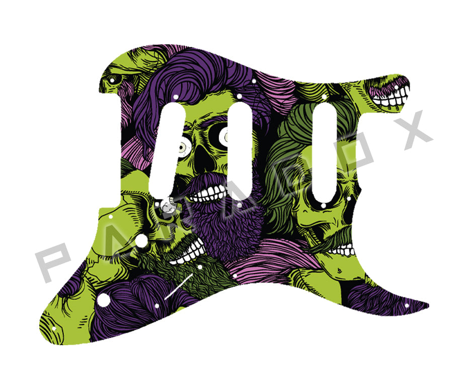 Custom Pickguard For 2021 Made in Indonesia Squier By Fender Short Scale Stratocaster