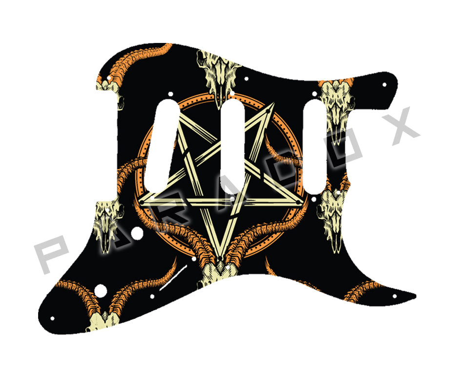 Custom Pickguard For 2021 Made in Indonesia Squier By Fender Short Scale Stratocaster