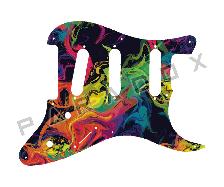 Custom Pickguard For 2021 Made in Indonesia Squier By Fender Short Scale Stratocaster