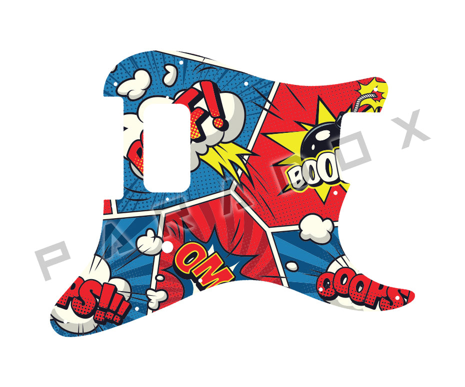Custom Pickguard For 2023 - 2025 Made In Indonesia Squier Sonic Stratocaster HT Tom DeLonge
