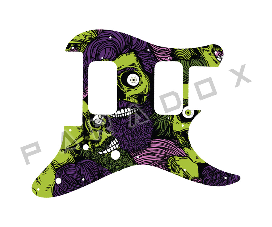 Custom Pickguard For 2022 - 2024 Made in Korea Schecter Sun Valley Super Shredder FR