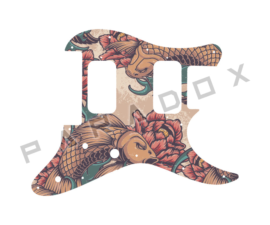 Custom Pickguard For 2022 - 2024 Made in Korea Schecter Sun Valley Super Shredder FR