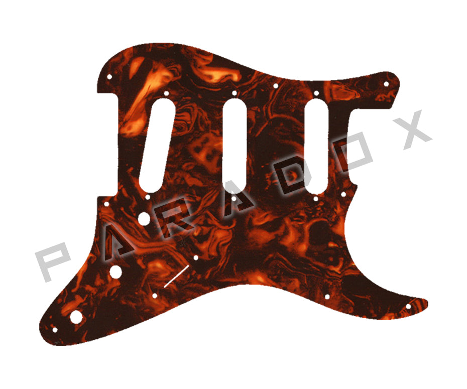 Custom Pickguard For 2018 - 2019 Made in America Fender Custom Shop Limited Edition Roasted Tomatillo Stratocaster Relic 8-hole
