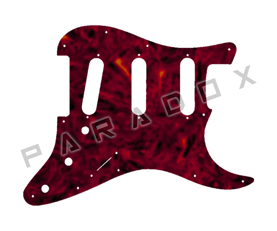 Custom Pickguard For 2019 - 2024 Made in America Fender ultra Stratocaster SSS