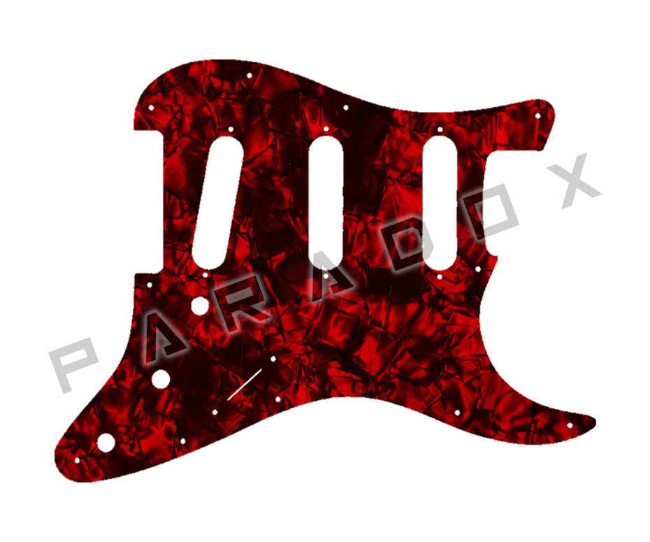 Custom Pickguard For 2019 - 2024 Made in America Fender ultra Stratocaster SSS