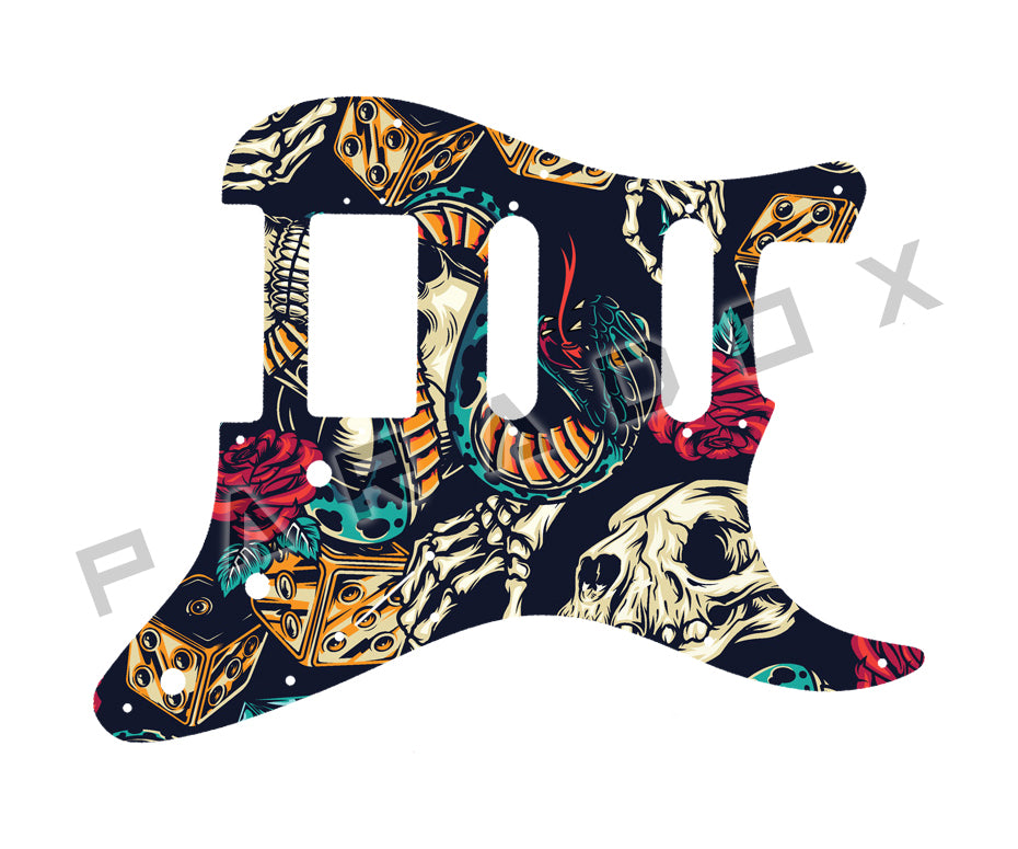Custom Pickguard For 2024 Made in America Fender 70th Anniversary Ultra Stratocaster HSS