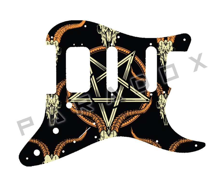 Custom Pickguard For 2019 - 2024 Made in America Fender American Ultra Stratocaster HSS