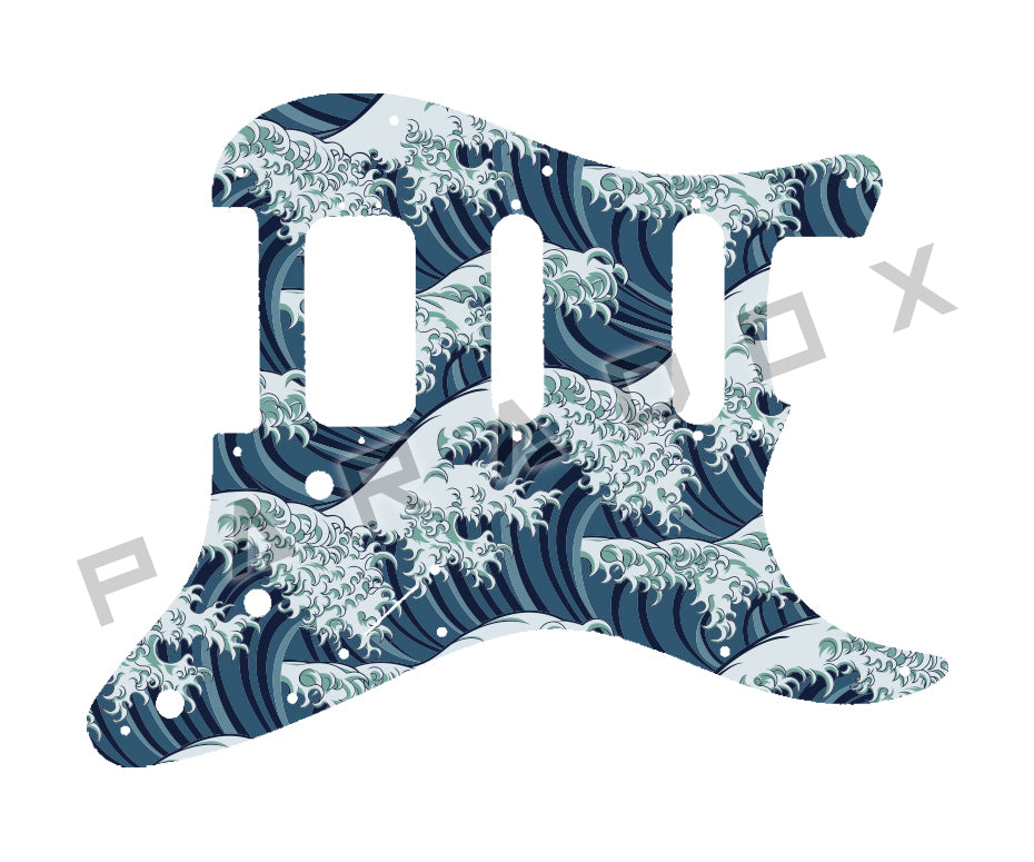 Custom Pickguard For 2019 - 2024 Made in America Fender American Ultra Stratocaster HSS