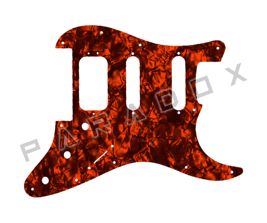 Custom Pickguard For 2021 - 2024 Made in America Fender American Ultra Luxe Stratocaster HSS Floyd Rose