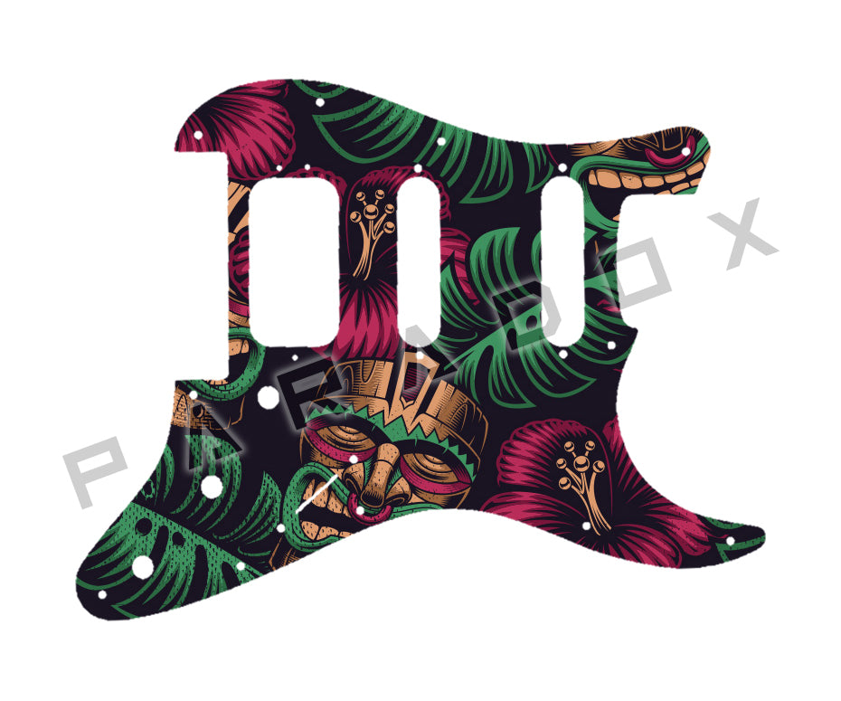 Custom Pickguard For 2021 - 2024 Made in America Fender American Ultra Luxe Stratocaster HSS Floyd Rose