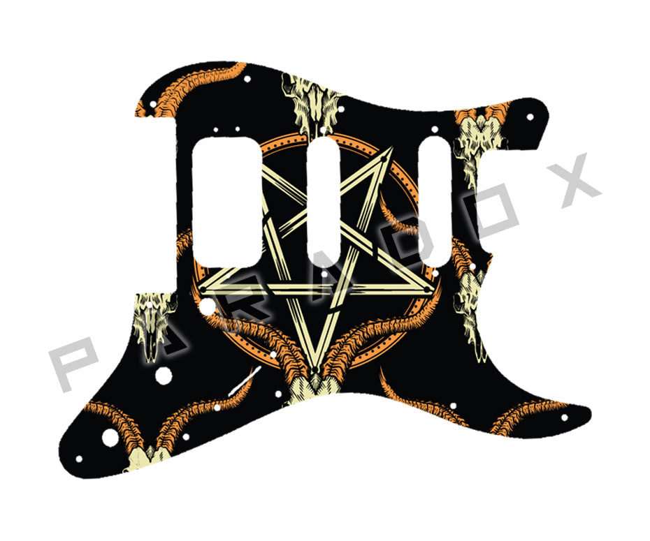 Custom Pickguard For 2021 - 2024 Made in America Fender American Ultra Luxe Stratocaster HSS Floyd Rose