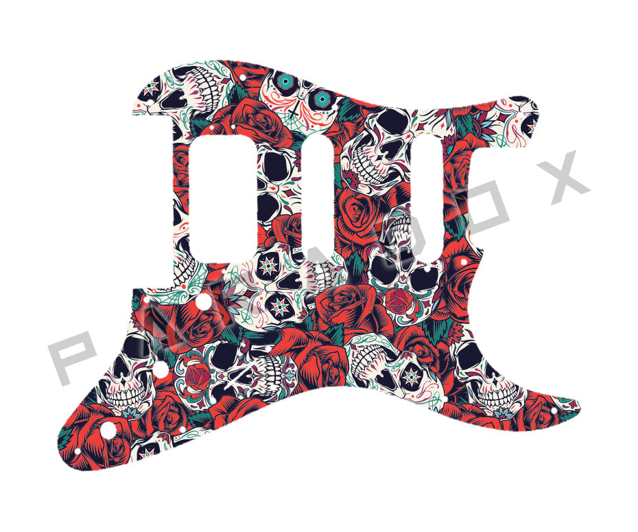 Custom Pickguard For 2021 - 2024 Made in America Fender American Ultra Luxe Stratocaster HSS Floyd Rose