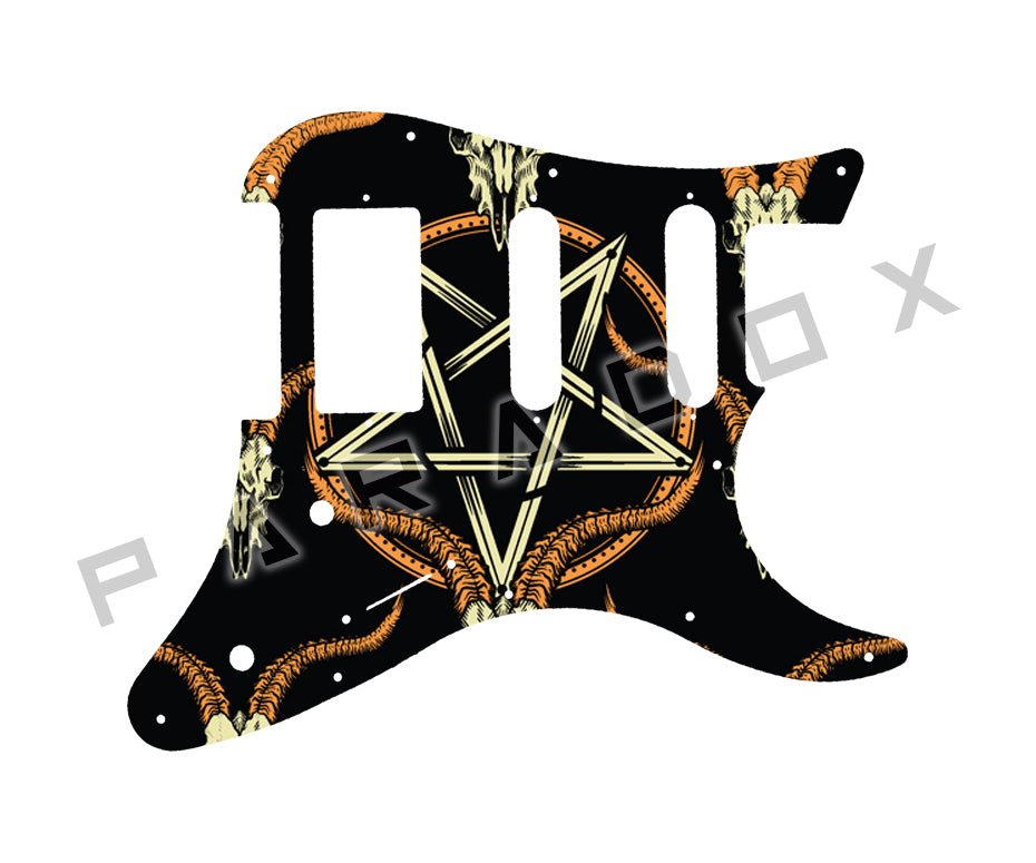Custom Pickguard For 2010 - 2025 Made in Taiwan Yamaha PAC012 Pacifica HSS