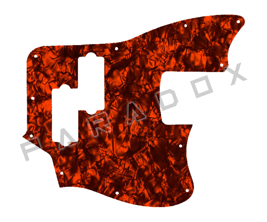 Custom Pickguard For 2012-2018 Made in China Squier By Fender Vintage Modified Jaguar Bass Special Short Scale