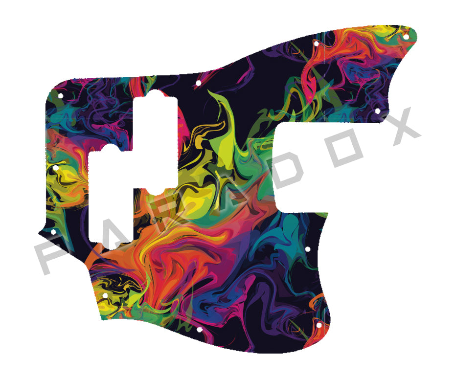Custom Pickguard For 2012-2018 Made in China Squier By Fender Vintage Modified Jaguar Bass Special Short Scale