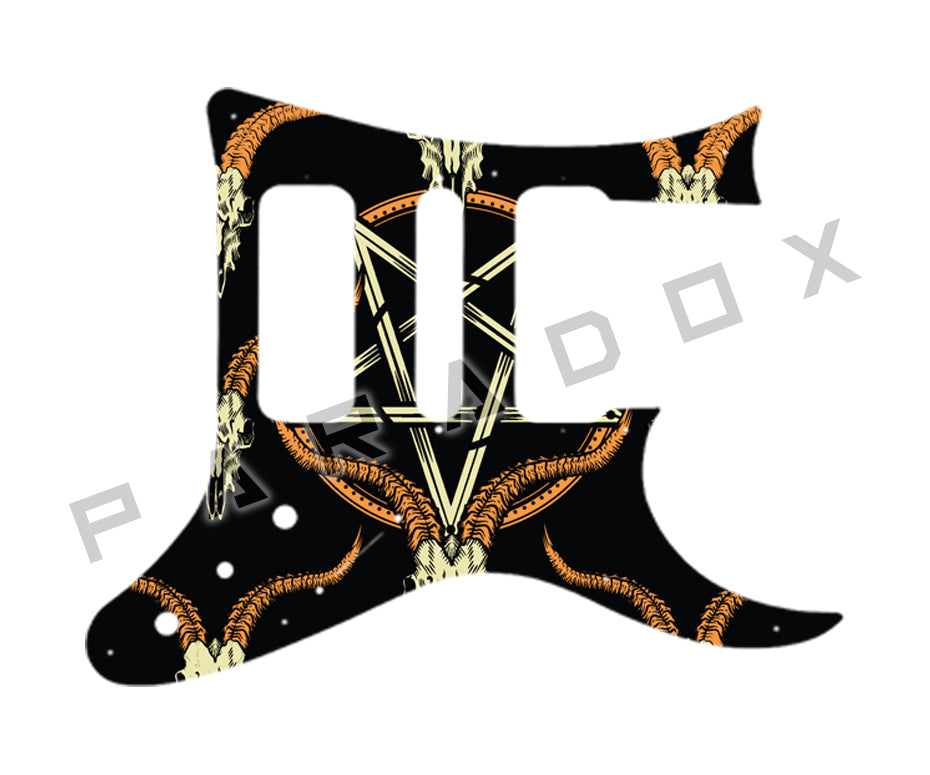 Custom Pickguard For 2014 - 2016 Made in Indonesia Ibanez TAM10-WH Tosin Abasi Signature