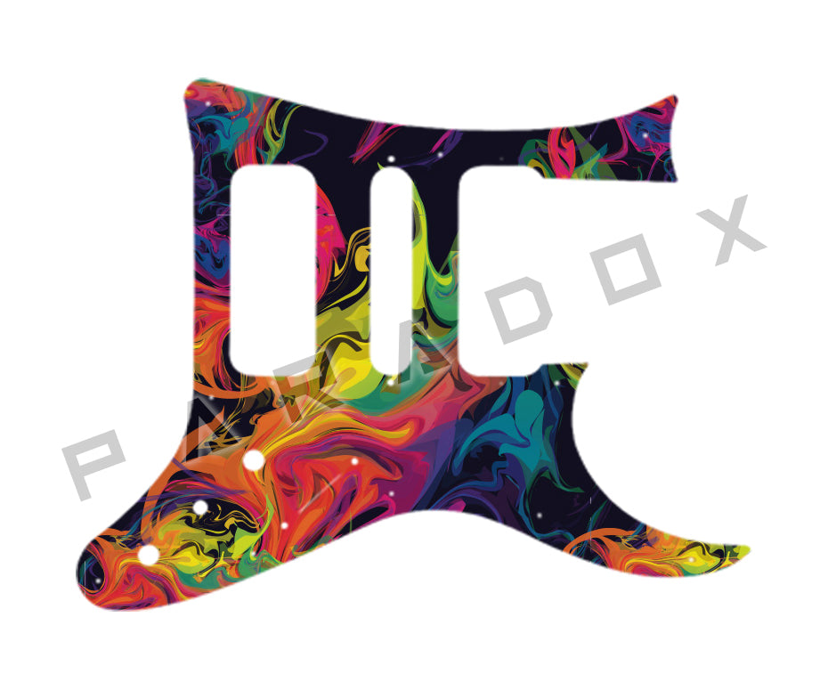 Custom Pickguard For 2014 - 2016 Made in Indonesia Ibanez TAM10-WH Tosin Abasi Signature