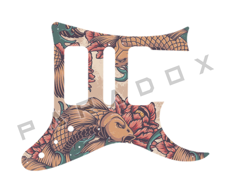 Custom Pickguard For 2014 - 2016 Made in Indonesia Ibanez TAM10-WH Tosin Abasi Signature