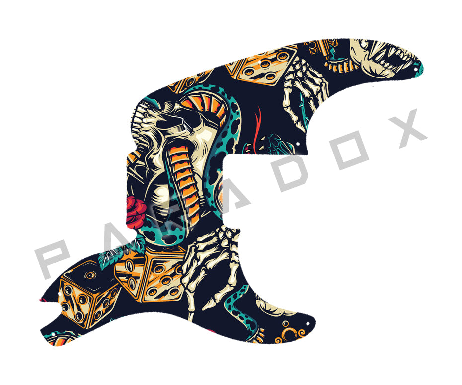 Custom Pickguard For 2022 - 2024 Made in America Fender American Vintage II 1954 Precision Bass