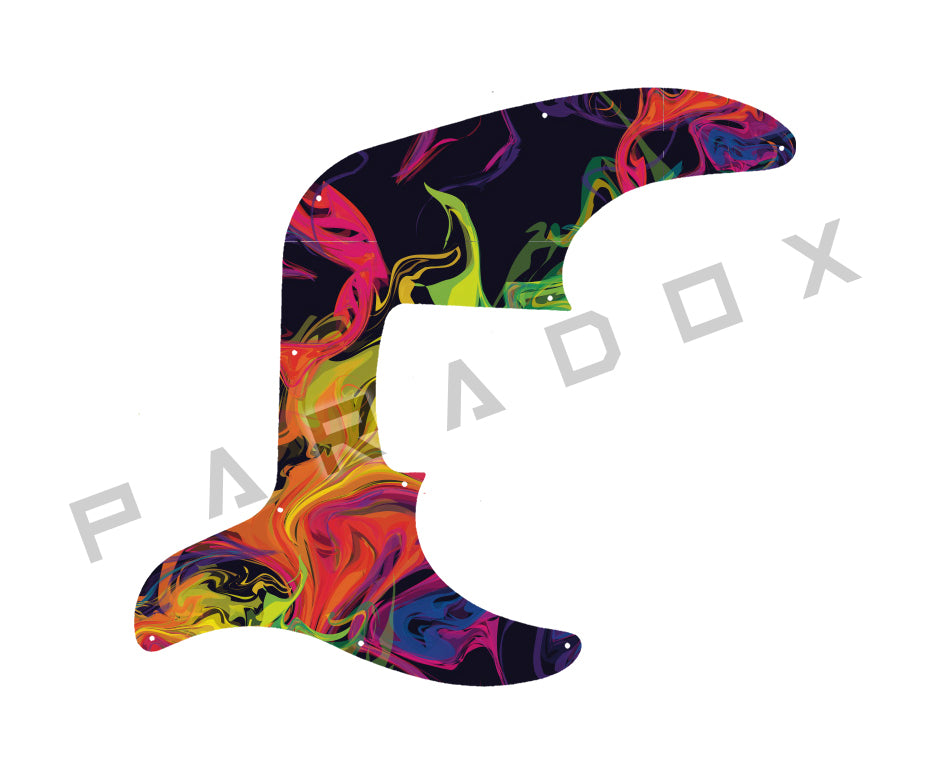 Custom Pickguard For 2024 - 2025 Made in Indonesia Jackson Pro Series Adam Blackstone Signature "Gladys" Concert Bass
