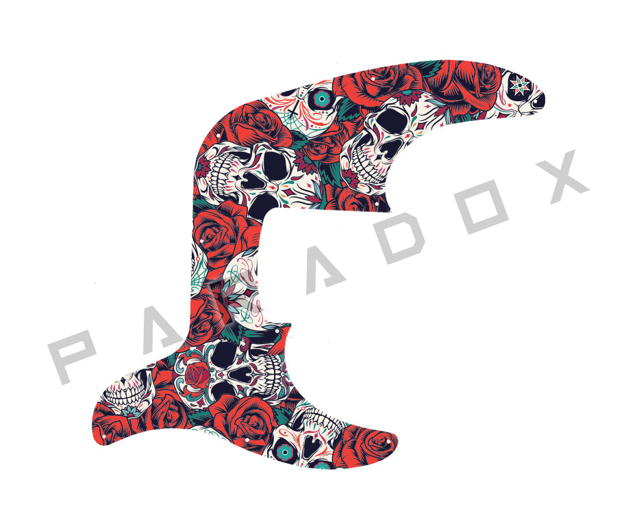 Custom Pickguard For 2024 - 2025 Made in Indonesia Jackson Pro Series Adam Blackstone Signature "Gladys" Concert Bass