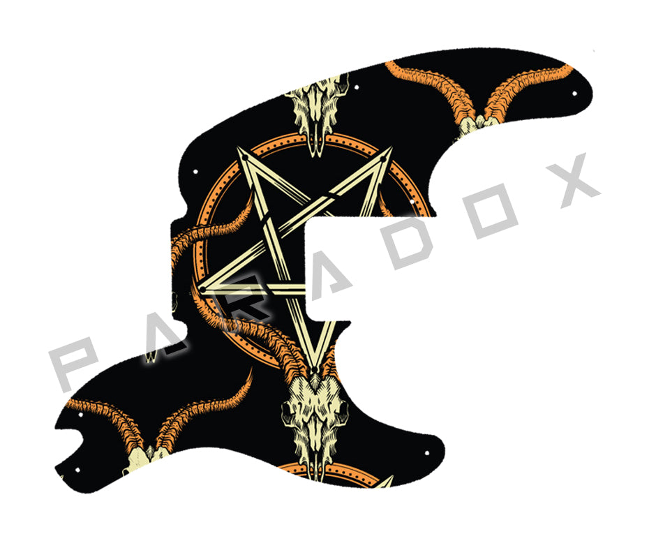 Custom Pickguard For 2019 Made in Mexico Fender Telecaster Bass Special Edition