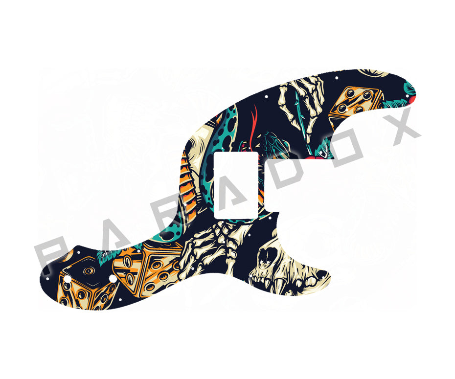 Custom Pickguard For 2023 - 2025 Made in Mexico Fender Vintera II '70s Telecaster Bass