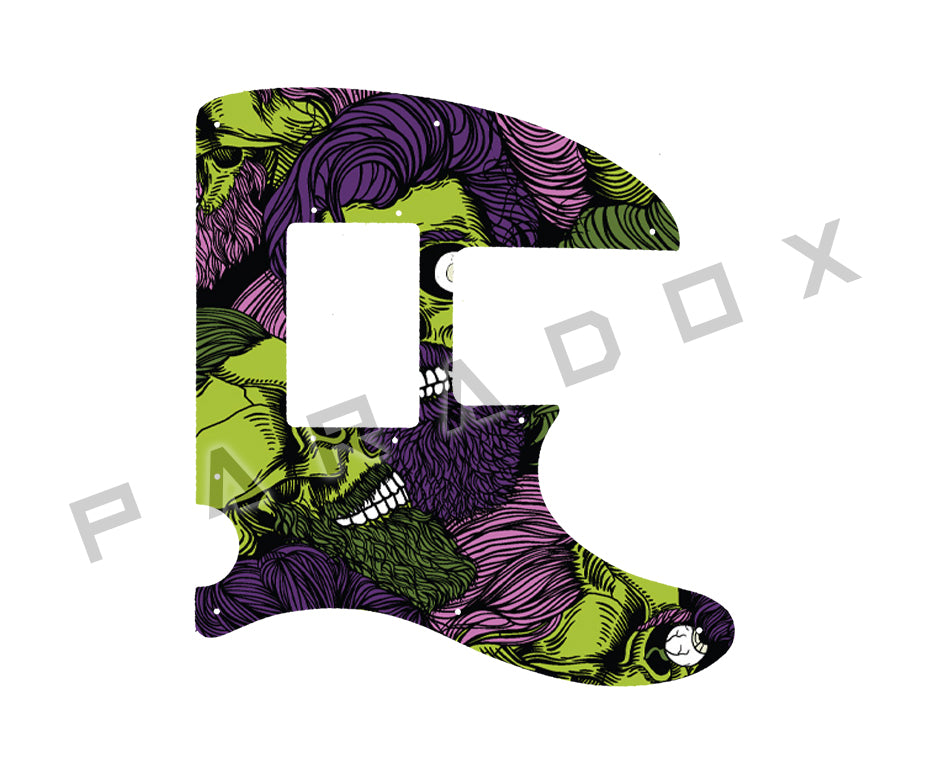 Custom Pickguard For 2013 - 2014 Made in Indonesia Squier Vintage Modified Telecaster Bass Special